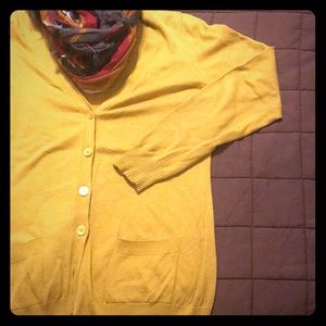 Urban Outfitters BDG Mustard BF Cardigan
